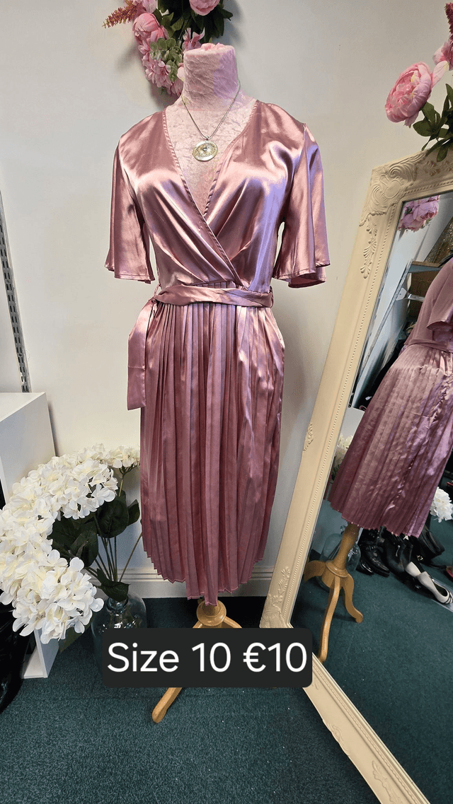 Pink dress size10